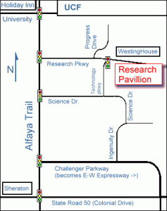 Research Pavilion Map
