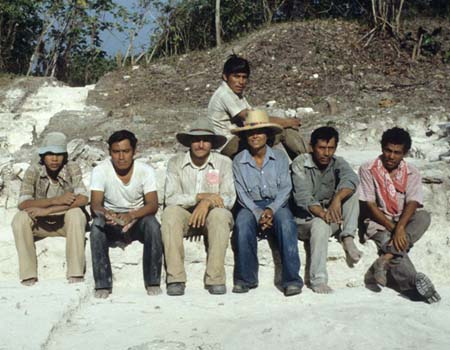 Nohmul, Belize 1978