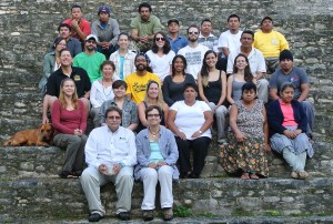 Members Of The 2014 Caracol Archaeological Project - Last Week Of The 30th Field Season